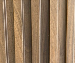 🟫 Wall Panel PVC Listonado 2.90 m x 0.155 m Madera Nogal Natural Código 06 en Guayaquil Ecuador | Importamall