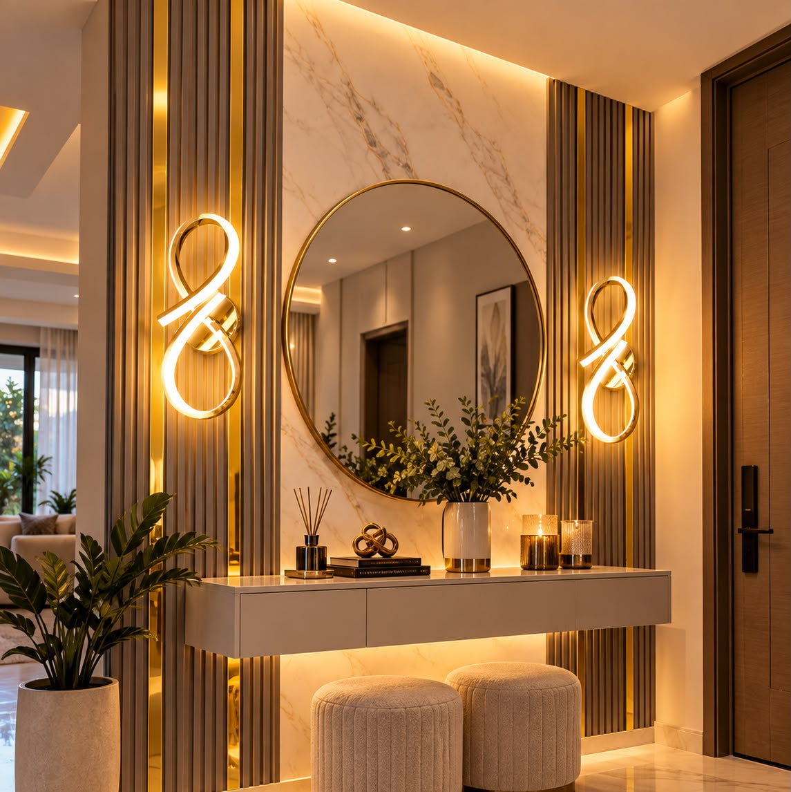 Lámpara LED Decorativa Infinito