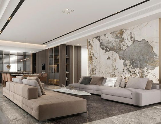 Panel Adhesivo 3D Piedra Gris Oxford – 70x77 cm