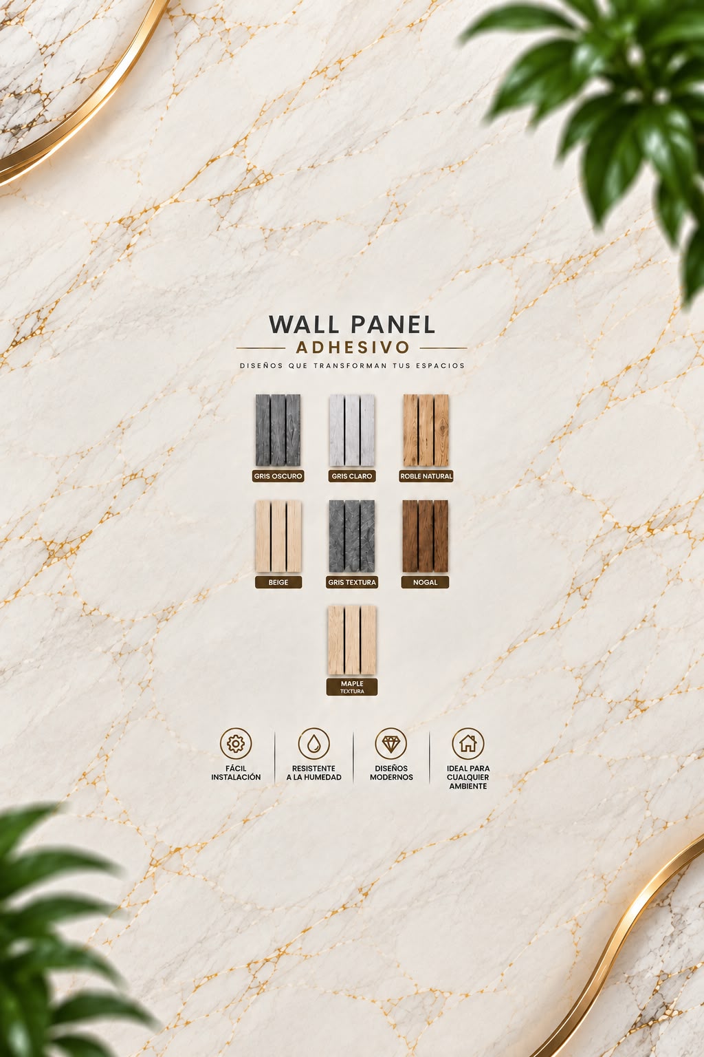 Panel Ladrillo 3D Adhesivo – ImportaMALL