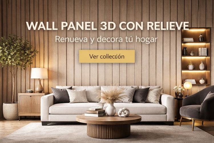 Wall Panel WPC con Relieve