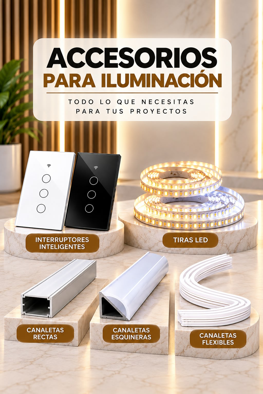 Accesorios para Iluminación LED