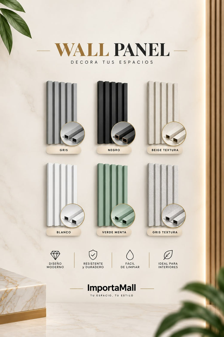 Panel Decorativo Wall Panel 3D