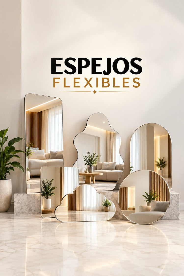 Espejos Flexibles Decorativos para Interior