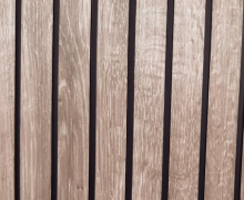 🤎🖤 Panel PVC Decorativo 2.90 m x 0.30 m Madera Clara con Líneas Negras para Pared y Tumbado en Guayaquil Ecuador | Importamall