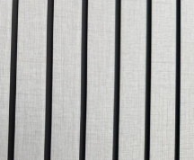 🩶🖤 Panel PVC Decorativo 2.90 m x 0.30 m Gris Claro con Líneas Negras para Pared y Tumbado en Guayaquil Ecuador | Importamall Revestimiento Deco