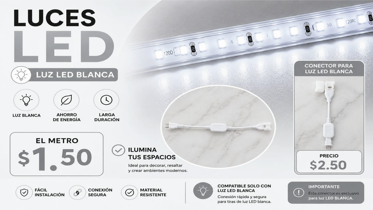 ✨ Luz LED Multicolor