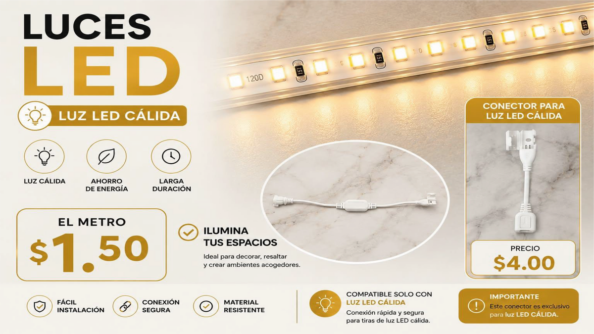 ✨ Luz LED Multicolor