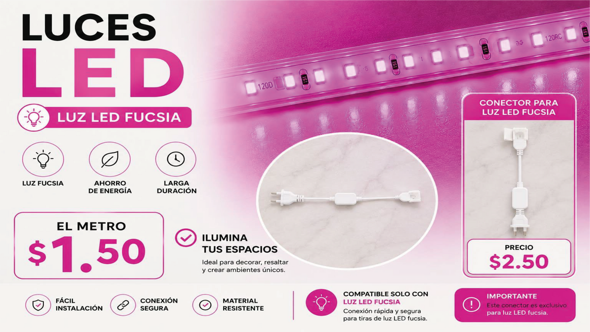 ✨ Luz LED Multicolor