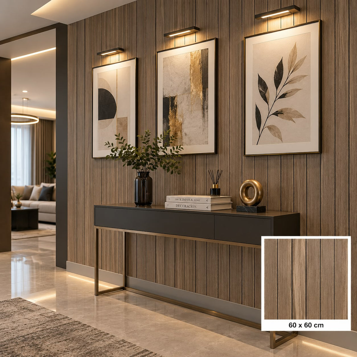 Adhesivo Decorativo Efecto Madera Natural