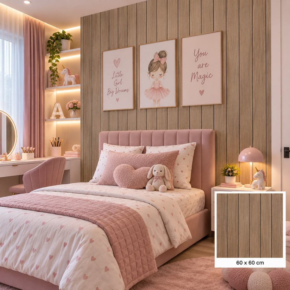 Adhesivo Decorativo Efecto Madera Natural