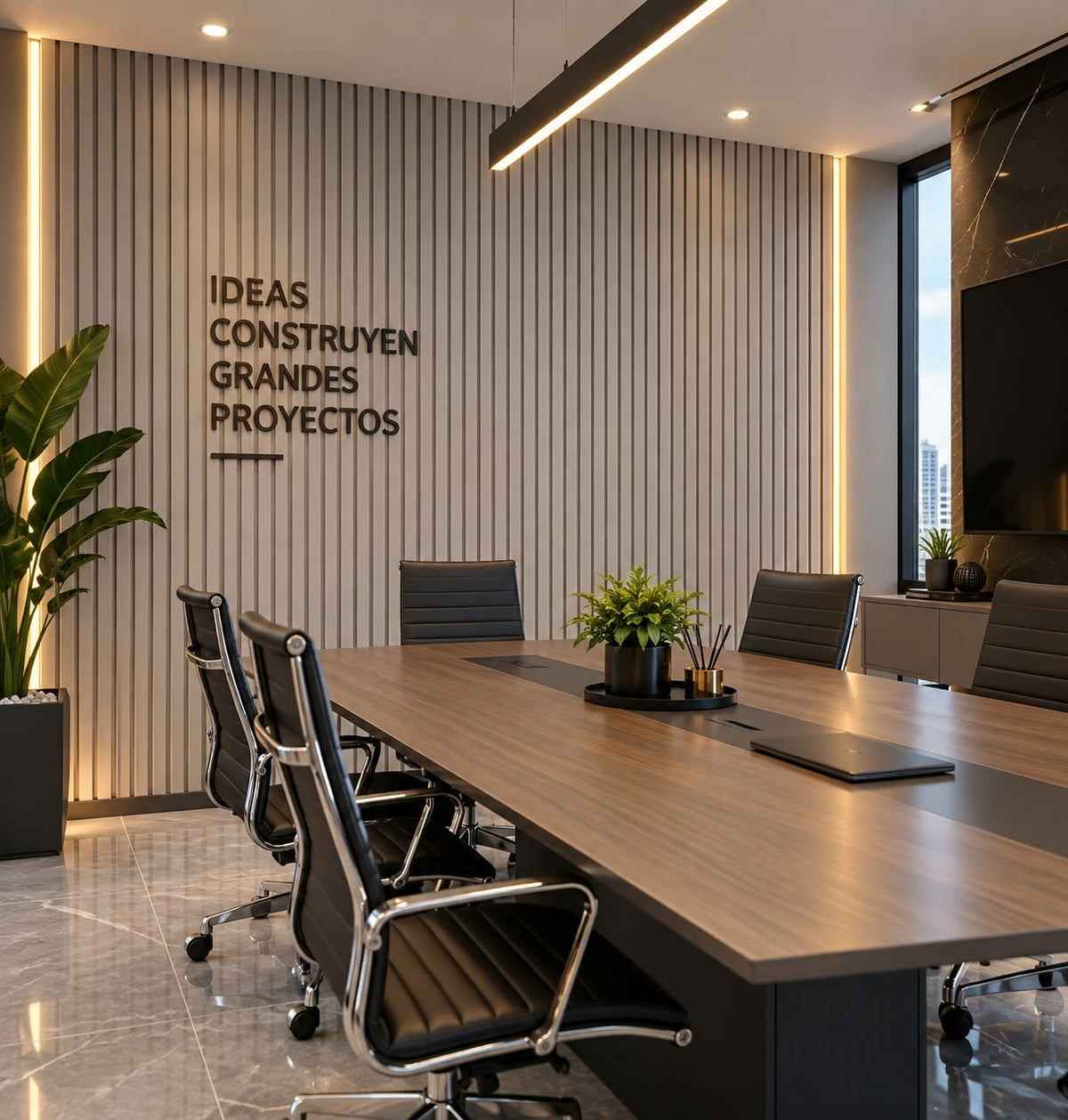 Wall Panel 007 – Panel Decorativo de Listones para Pared