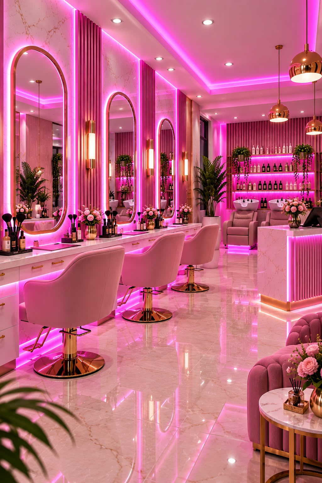 Luz LED Fucsia – Iluminación Decorativa y Vibrante
