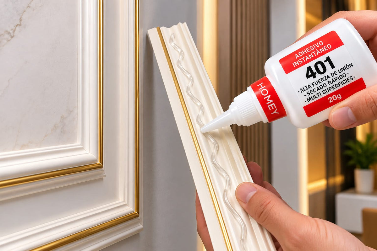 Adhesivo Instantáneo HOMEY 401 – 20 g | Alta Fuerza y Secado Rápido