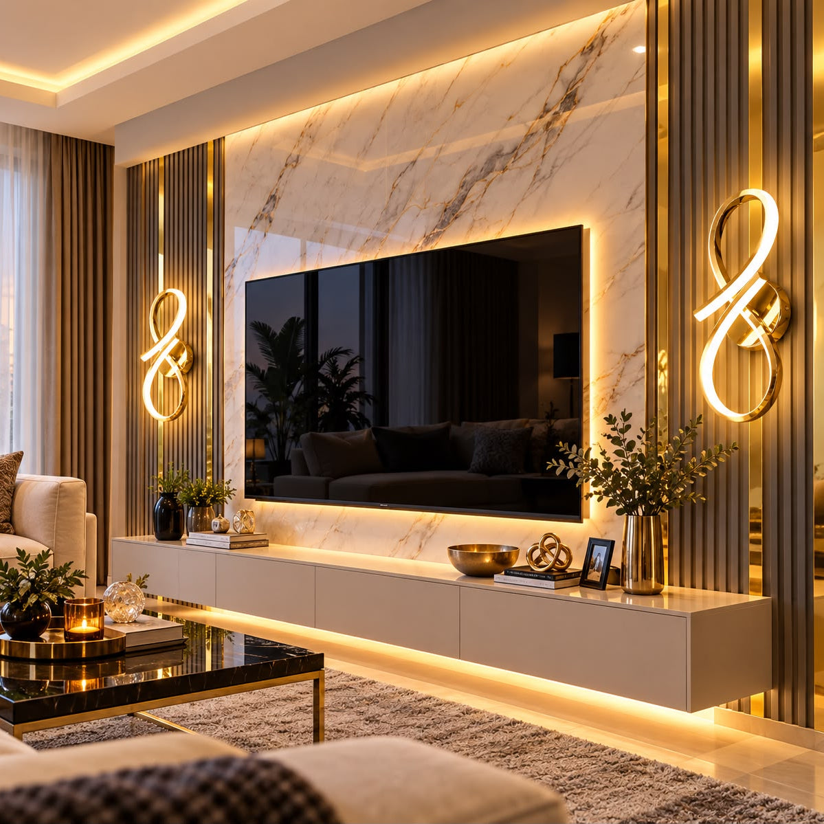 Lámpara LED Decorativa Infinito
