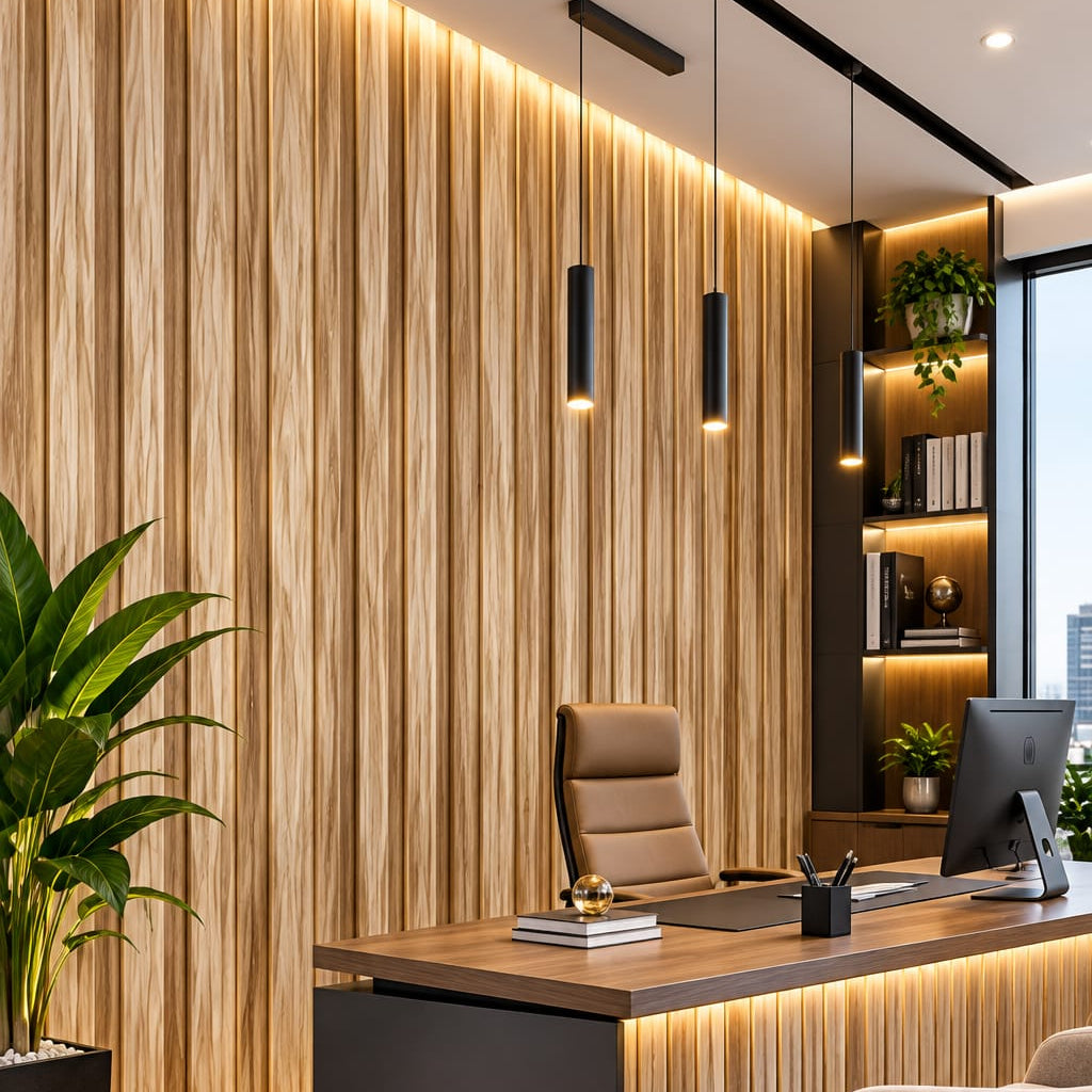 Wall Panel 2-202 Color Madera – 17 cm x 2.90 m para Decoración de Paredes