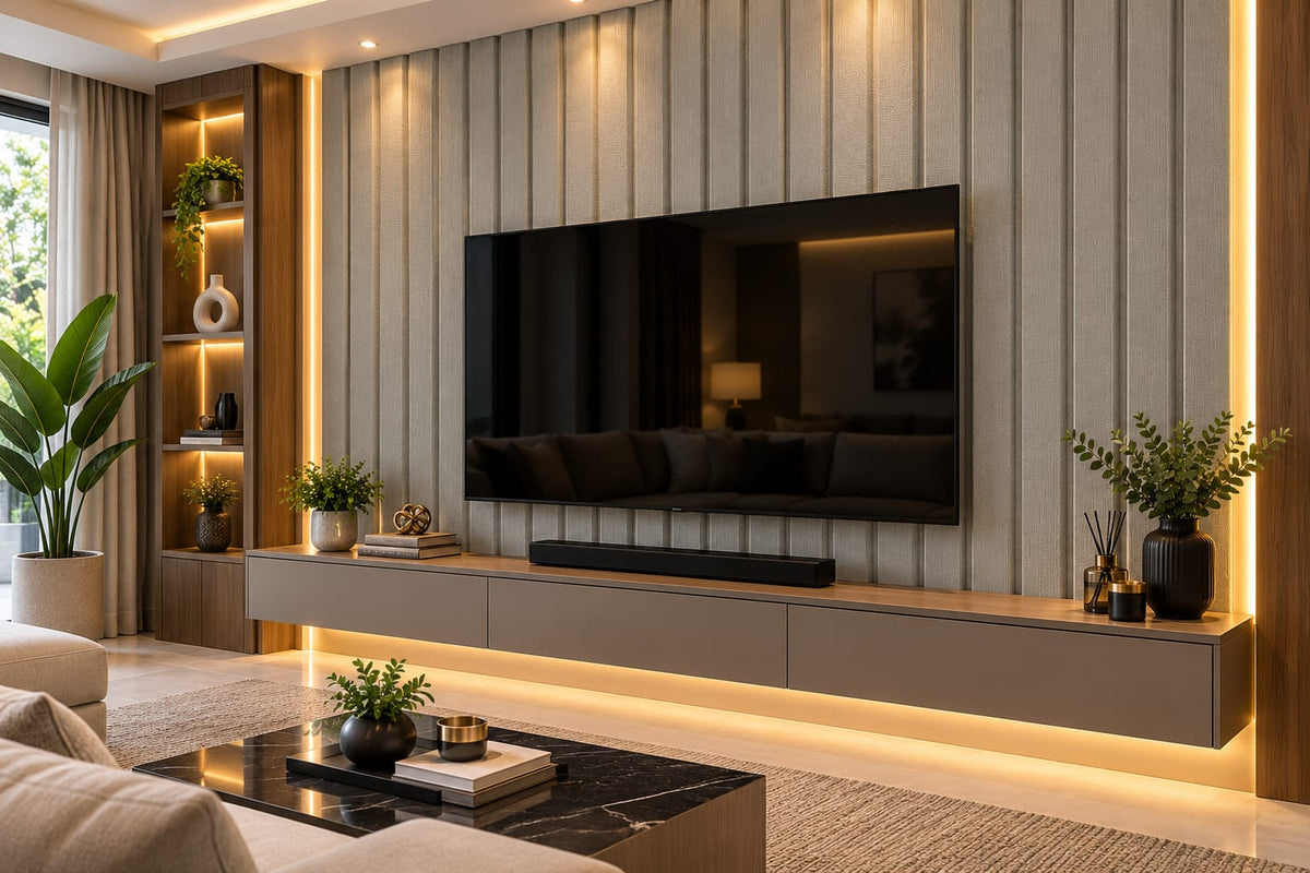 Wall Panel 68-11  Gris Claro Texturizado