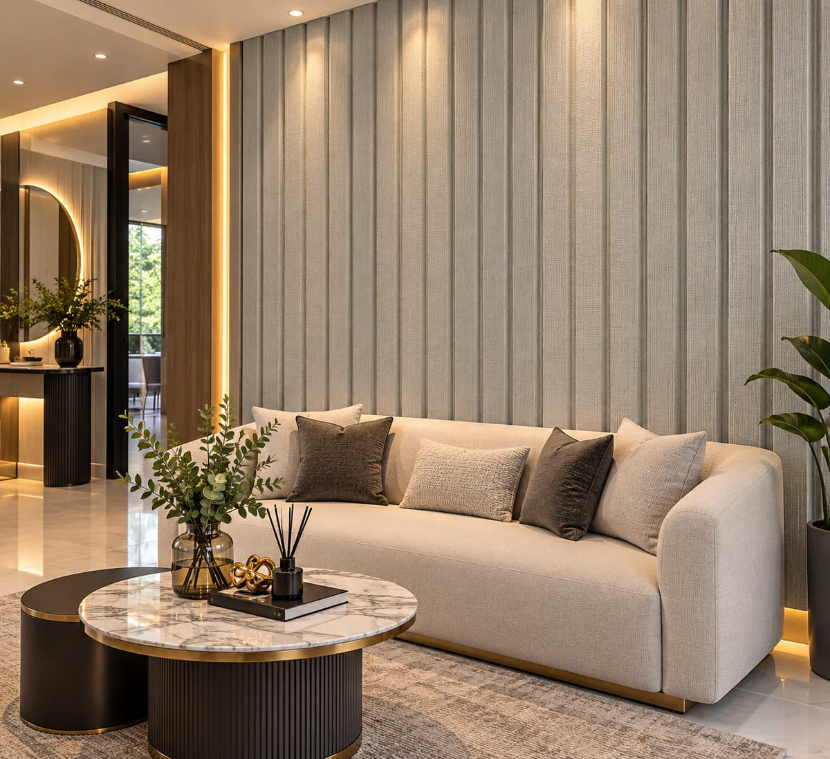 Wall Panel 68-11  Gris Claro Texturizado