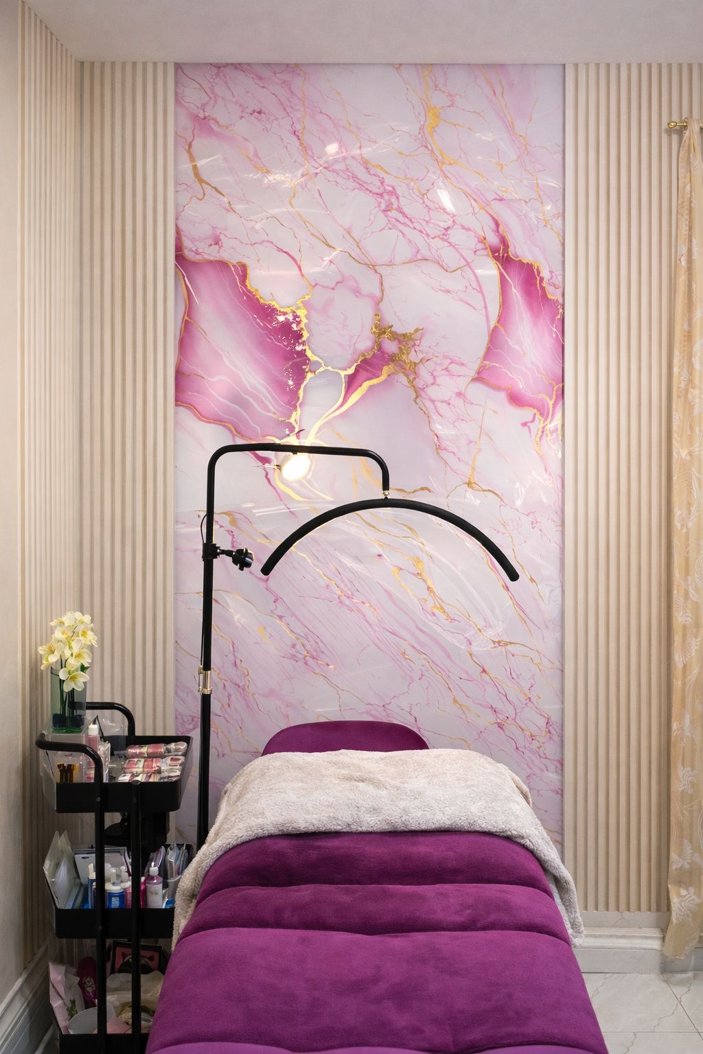 Rose Gold Vein Mármol PVC