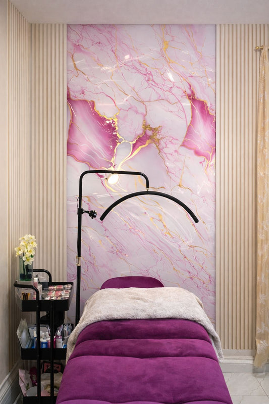 Rose Gold Vein Mármol PVC