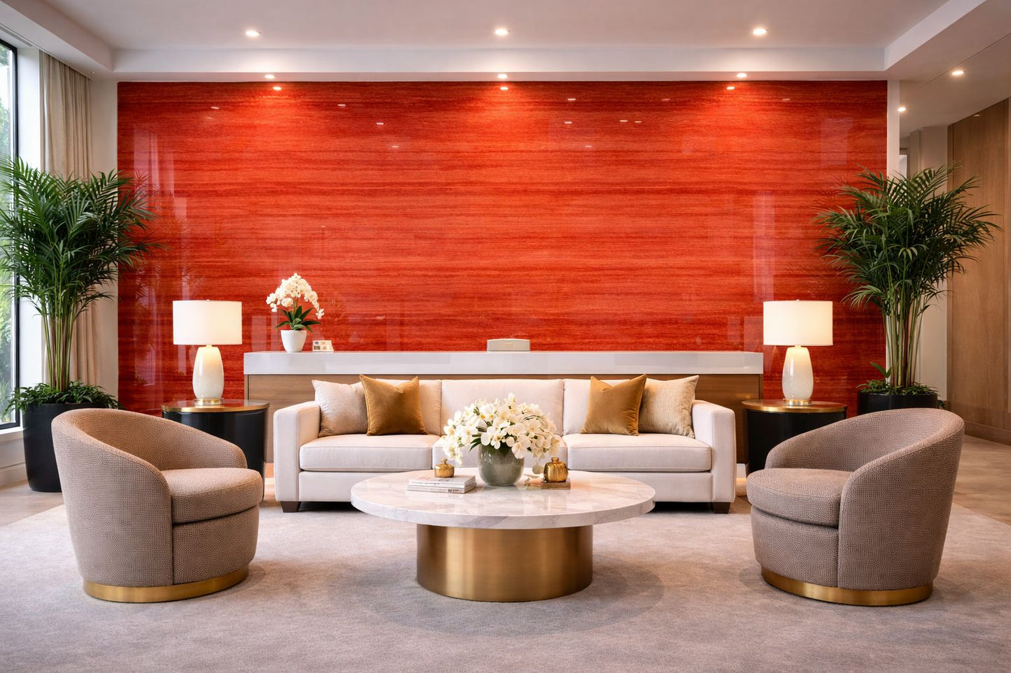 Rollo Madera Adhesivo PVC - Wood Cedar Rojo Natural  | Importamall Ecuador