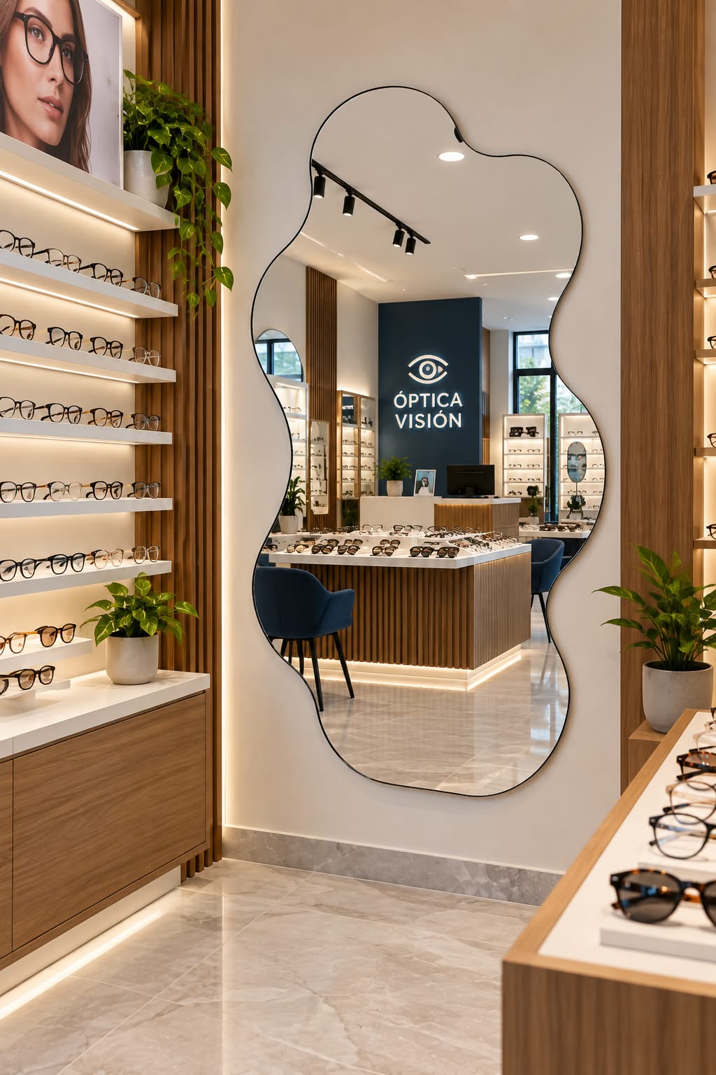 Espejo Flexible Nube 50 x 120 cm
